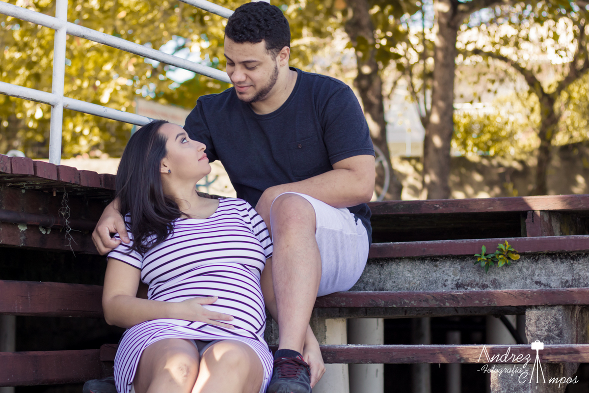 ensaio gestante parque