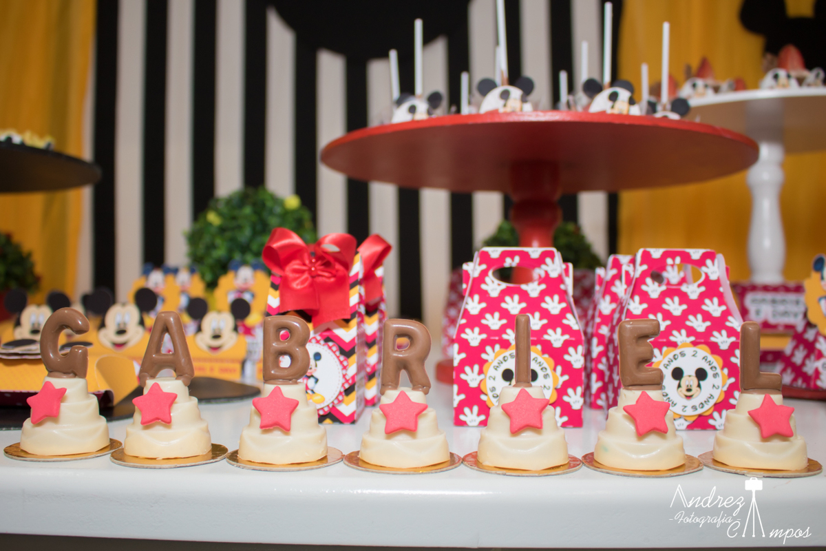 decoracao mickey doce