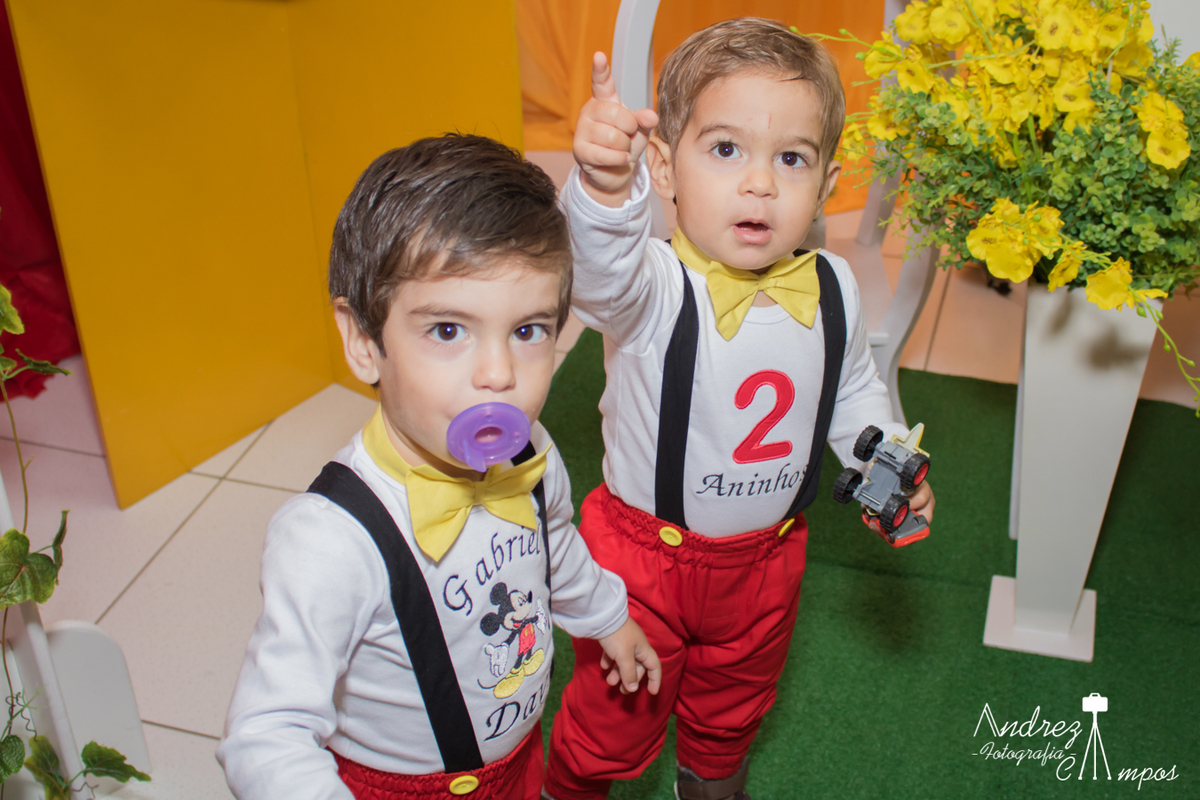 aniversario mickey gemeos