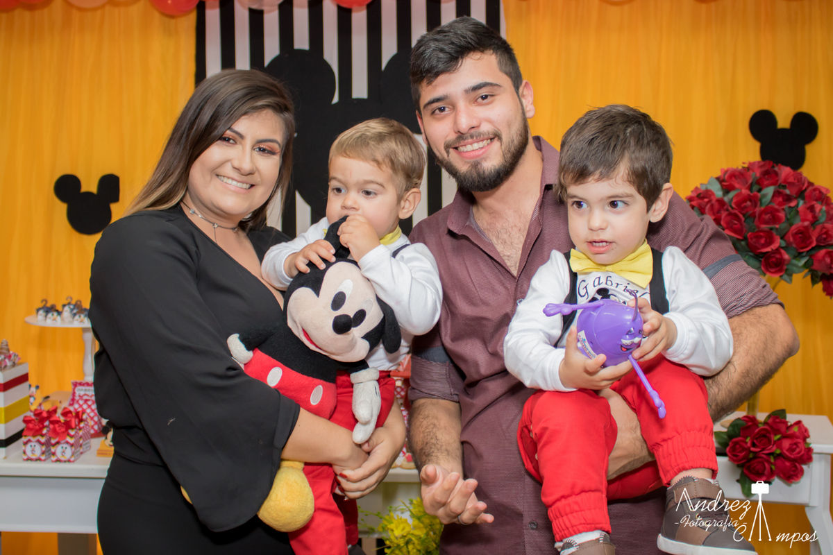 aniversario gemeos infantil