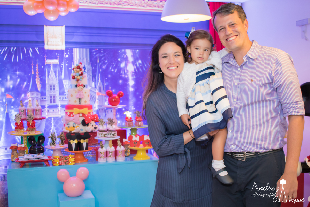 decoração festa minnie