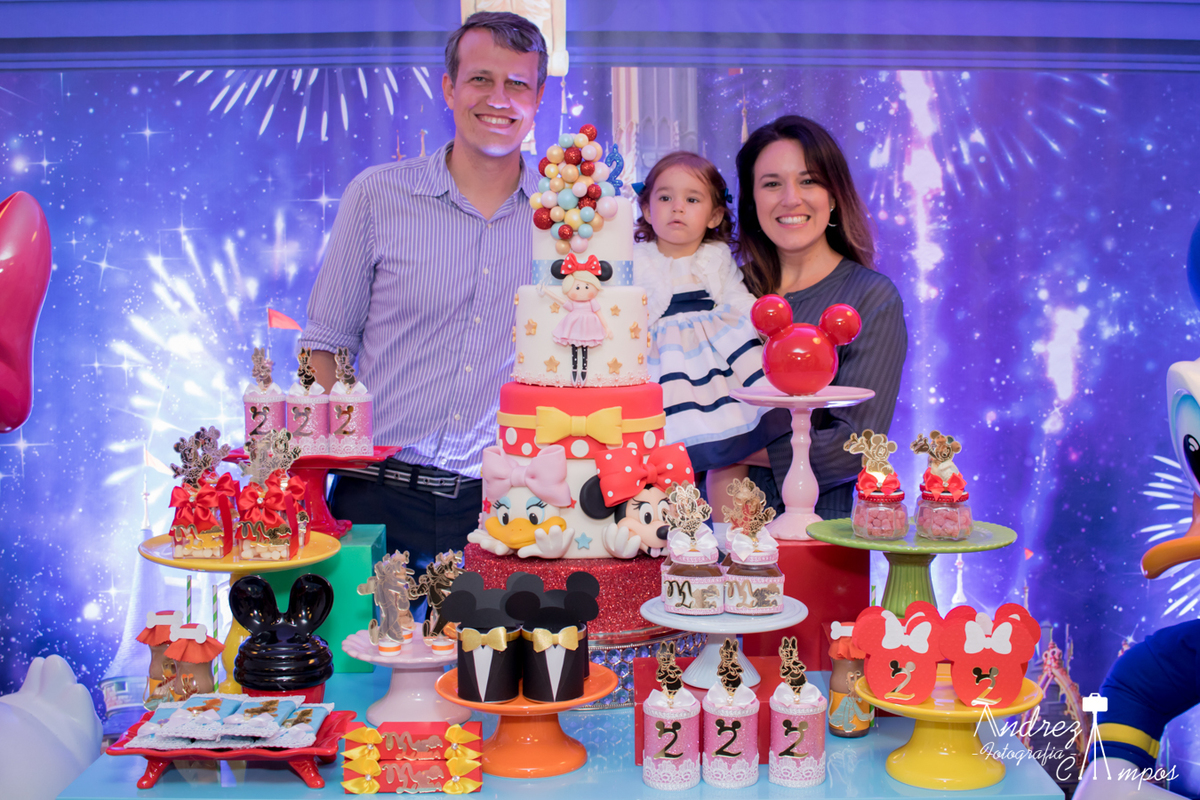 decoração festa disney