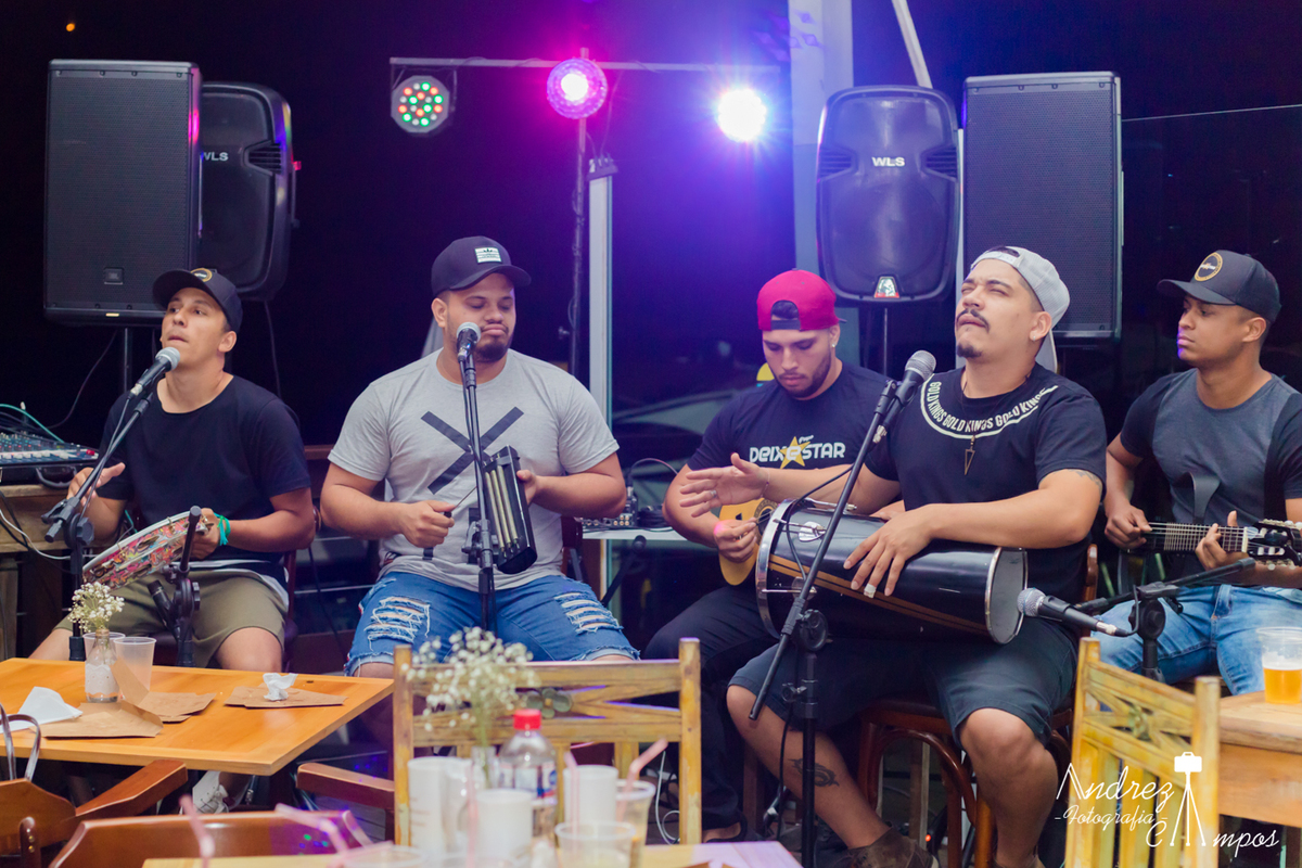 pagode chá de casa nova