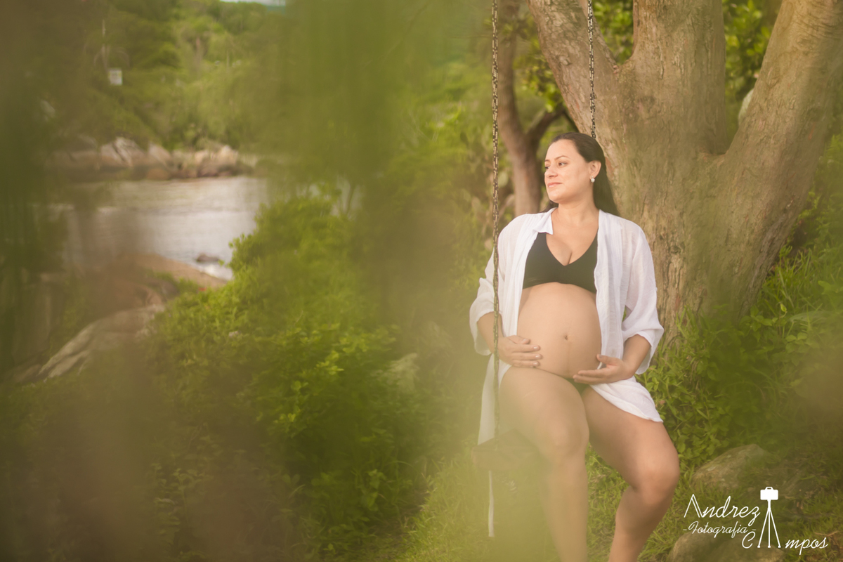 ensaio gestante balanço