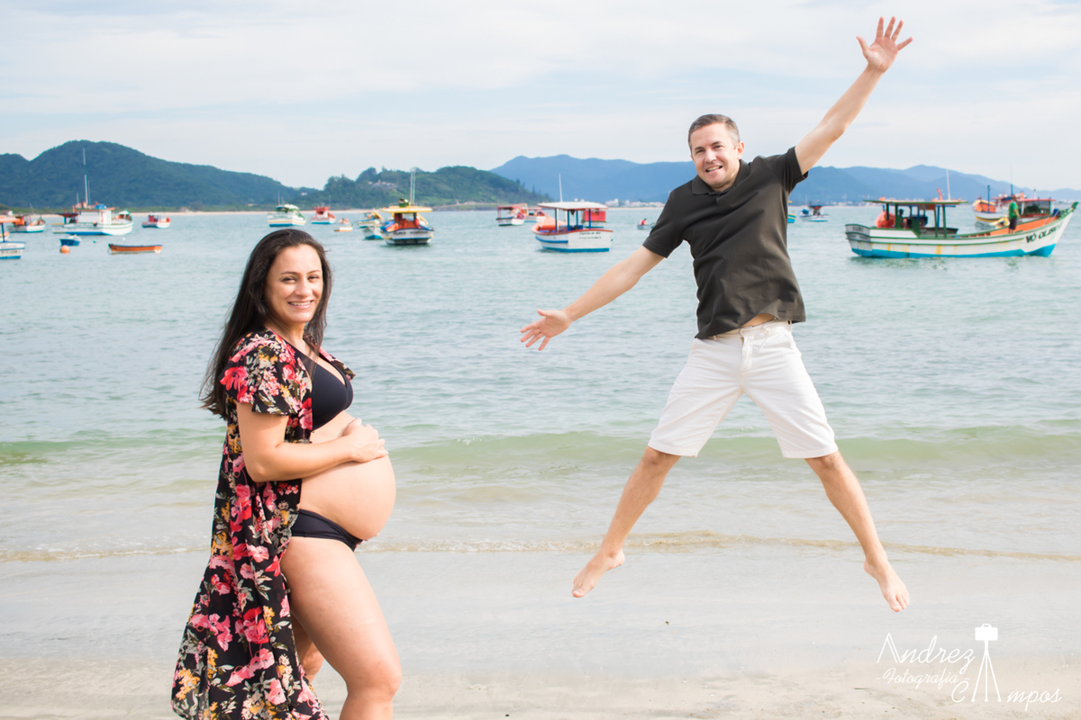 ensaio gestante diferente