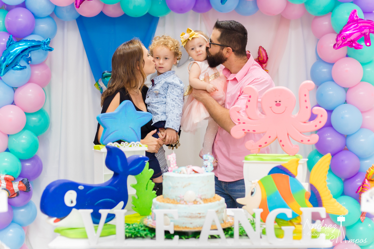 aniversário casal gemeos