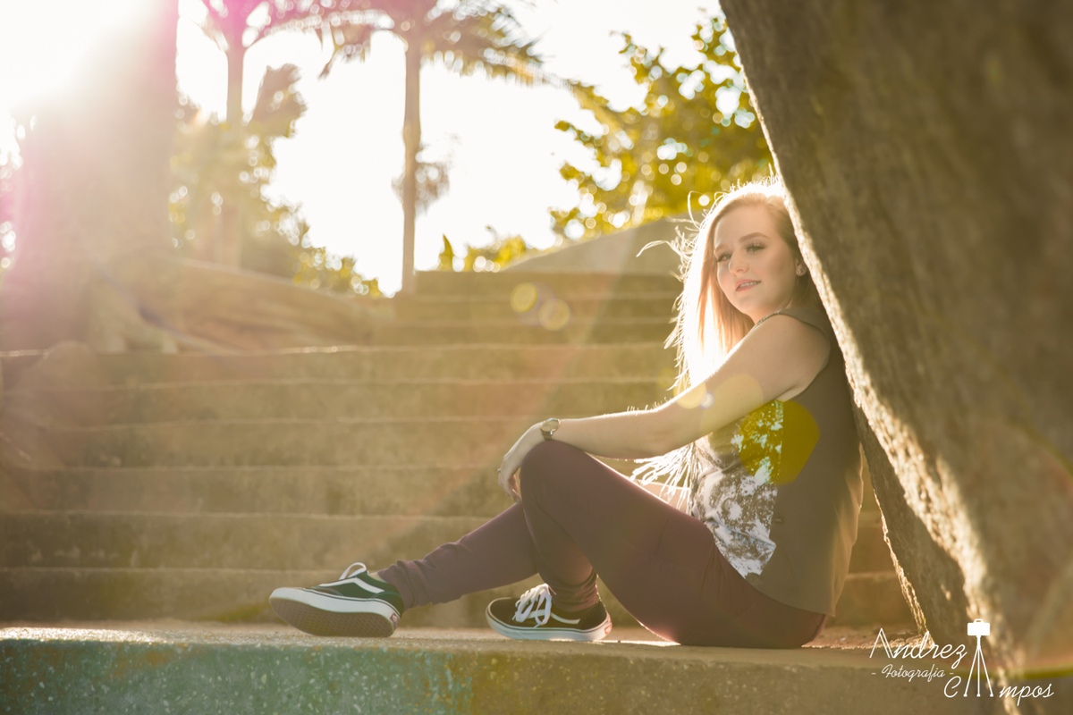 ensaio feminino nascer do sol