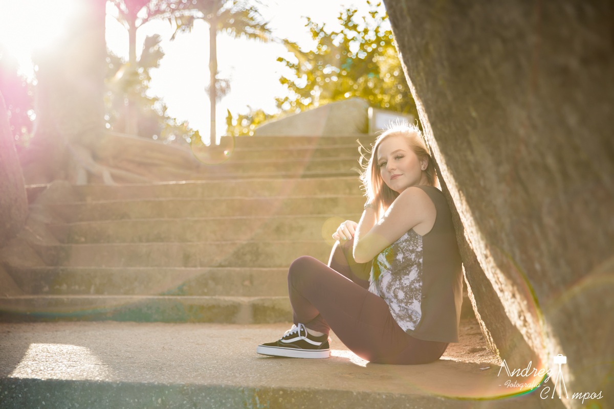 ensaio pre 15 anos por do sol