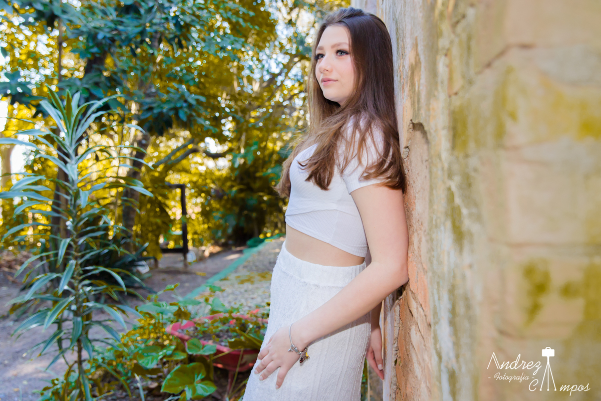 ensaio pre 15 anos campo