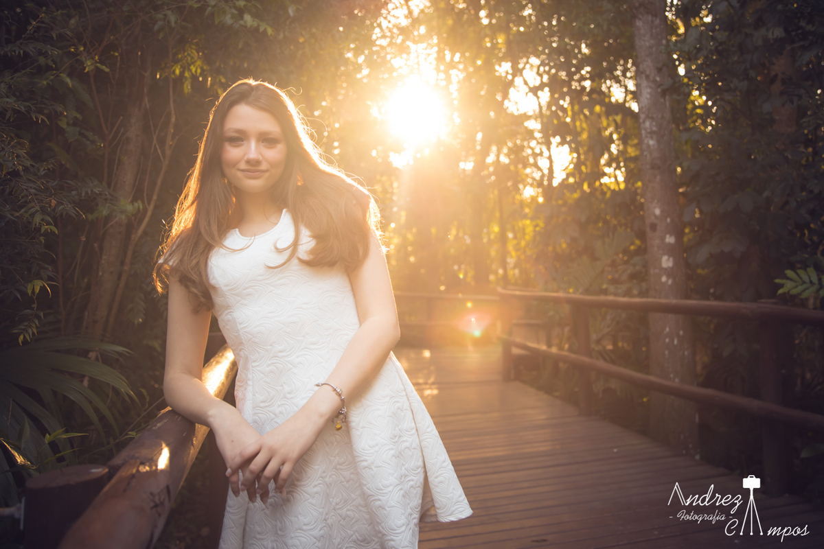 ensaio 15 anos por do sol