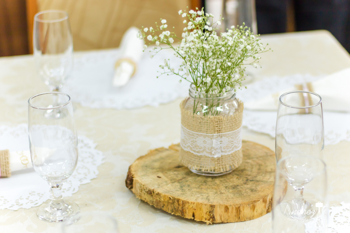 decoração mini casamento