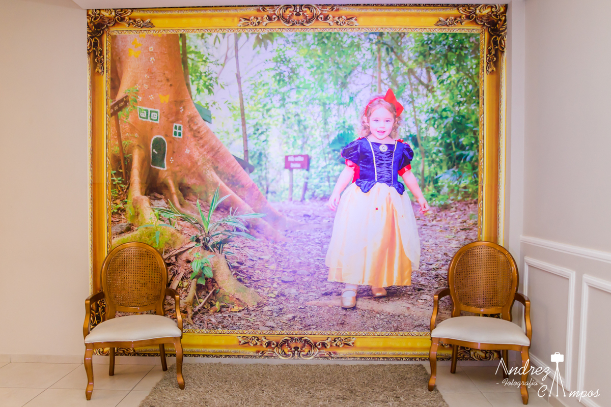 painel branca de neve