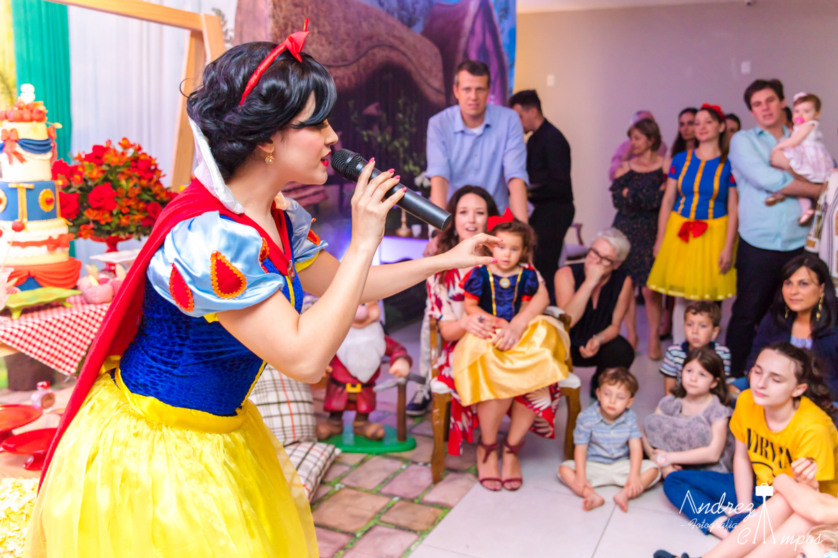 apresentação branca de neve