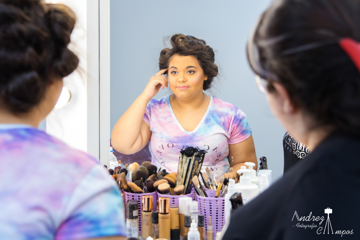 maquiagem debutante