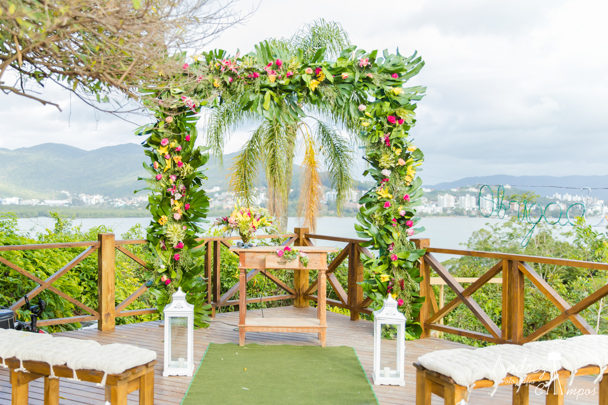 decoração casamento de dia
