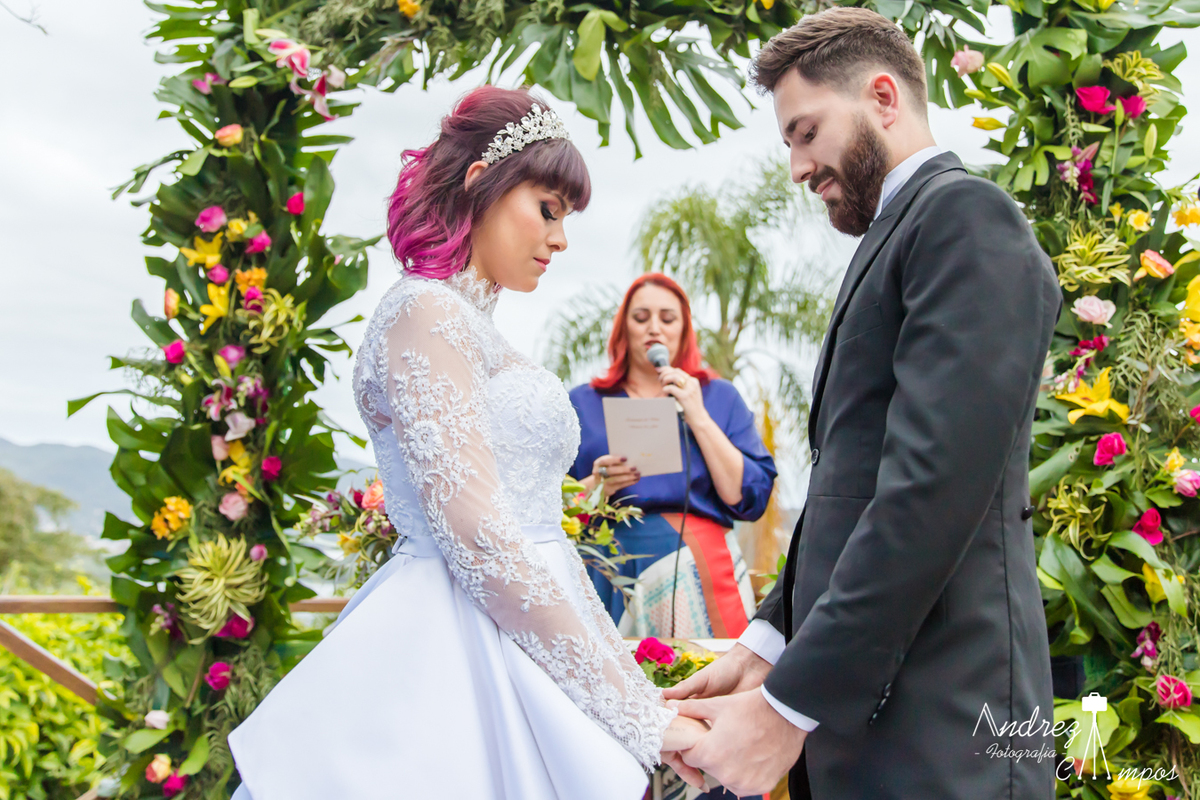 mini casamento campo