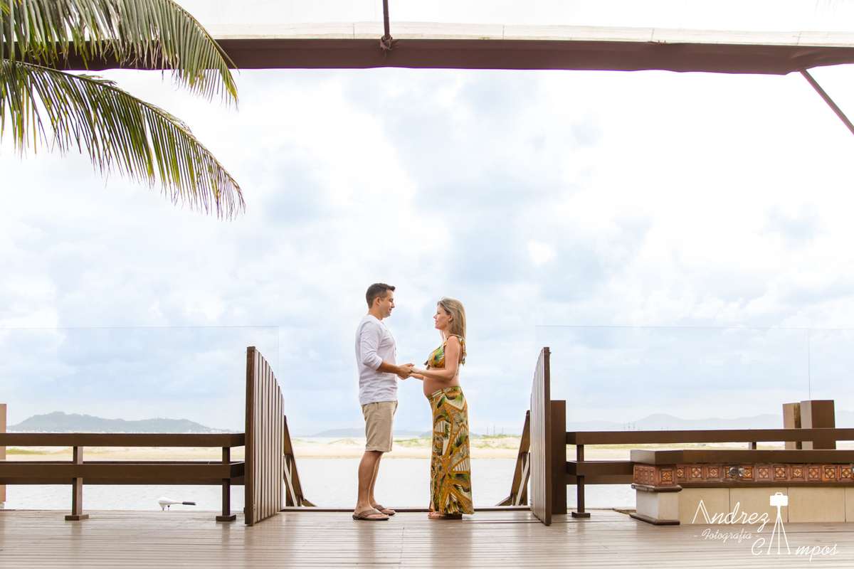 ensaio gestante hotel costa norte