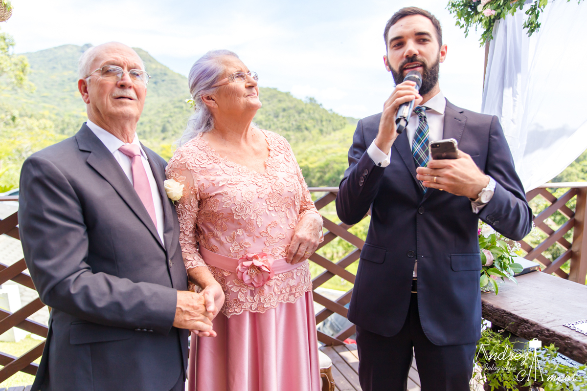 renovação de votos ao ar livre