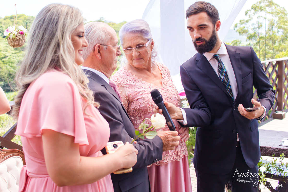 renovação de votos ao ar livre