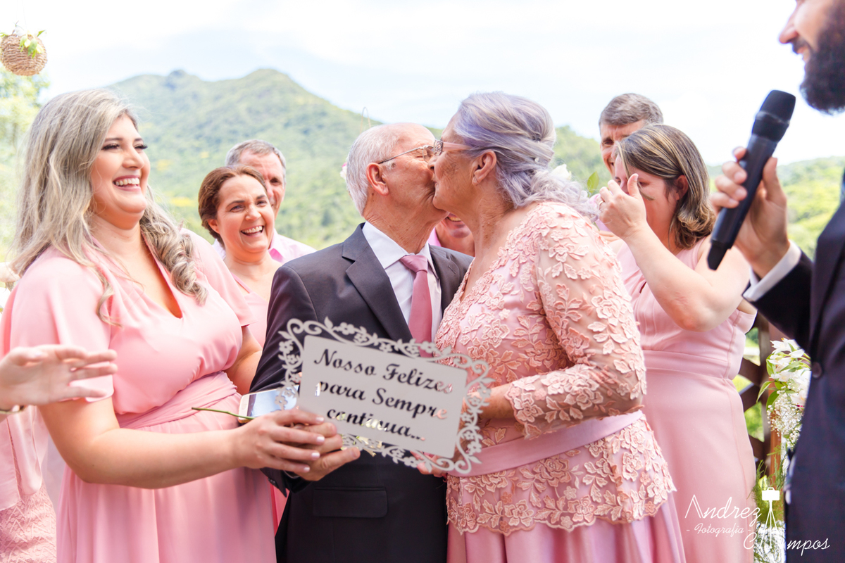 renovação de votos ao ar livre