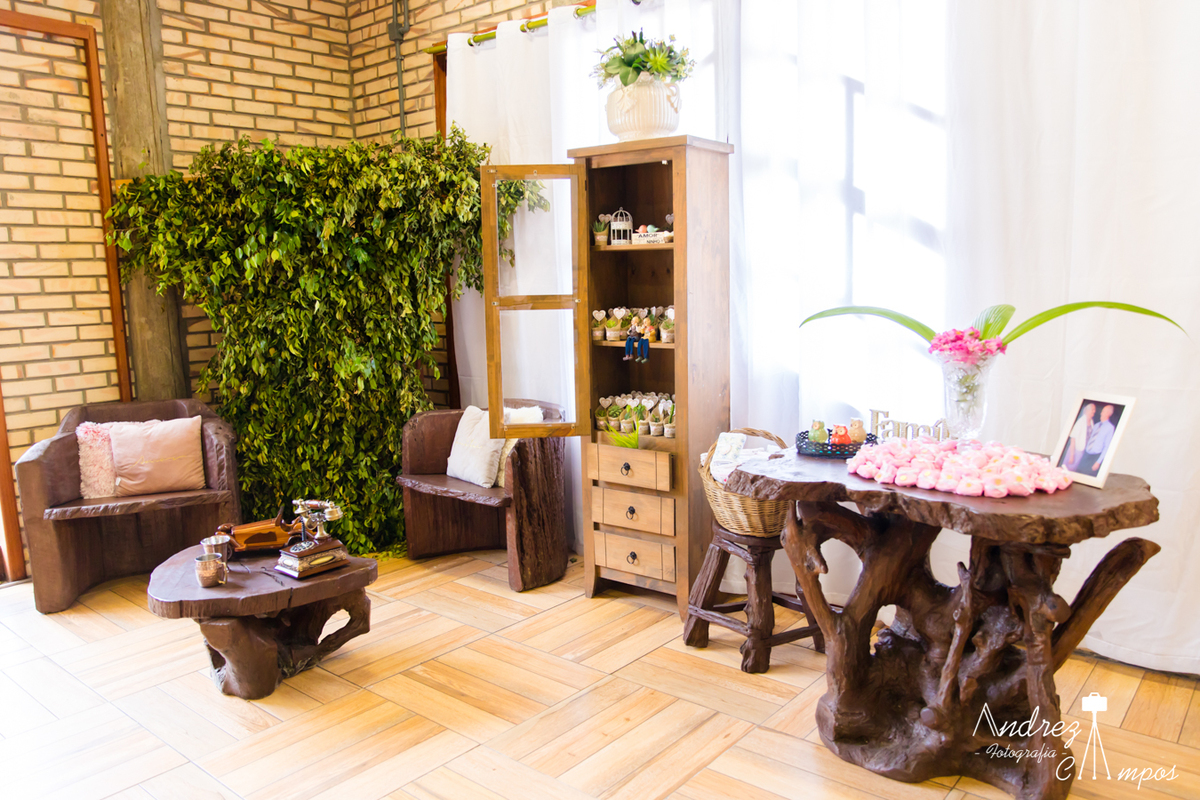 decoração rustica casamento