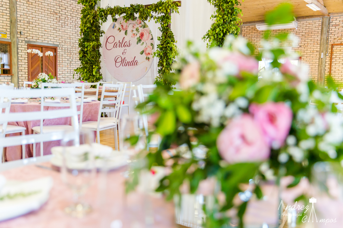 decoração casamento simples