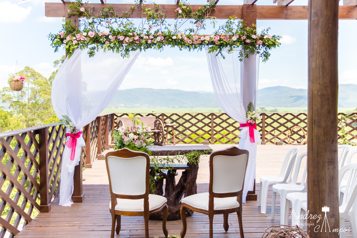 decoração casamento de dia