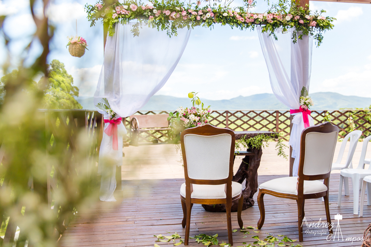 decoração casamento ao ar livre