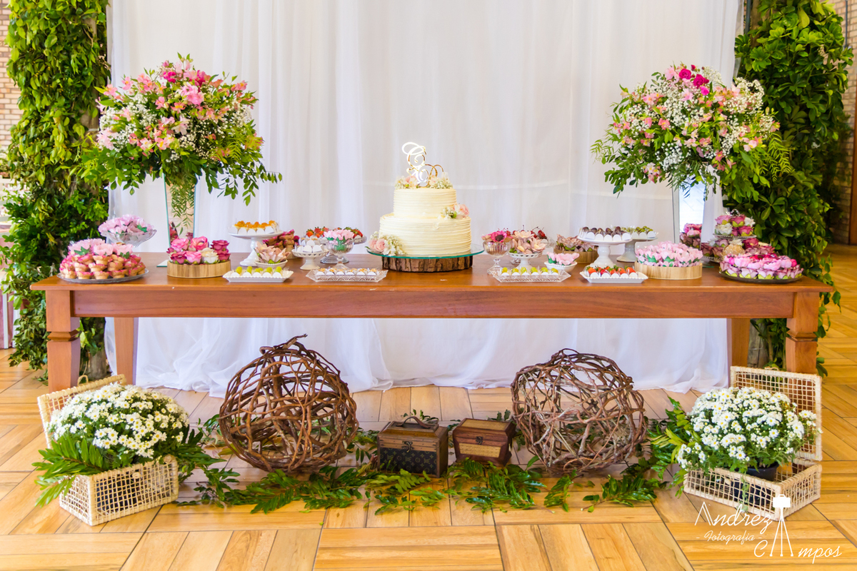 mesa de doces casamento