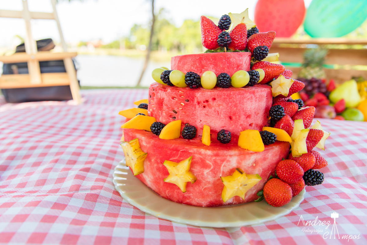 bolo de fruta