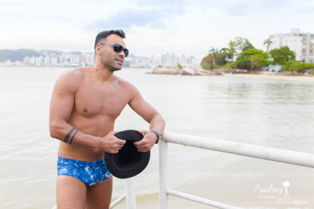 ensaio masculino praia