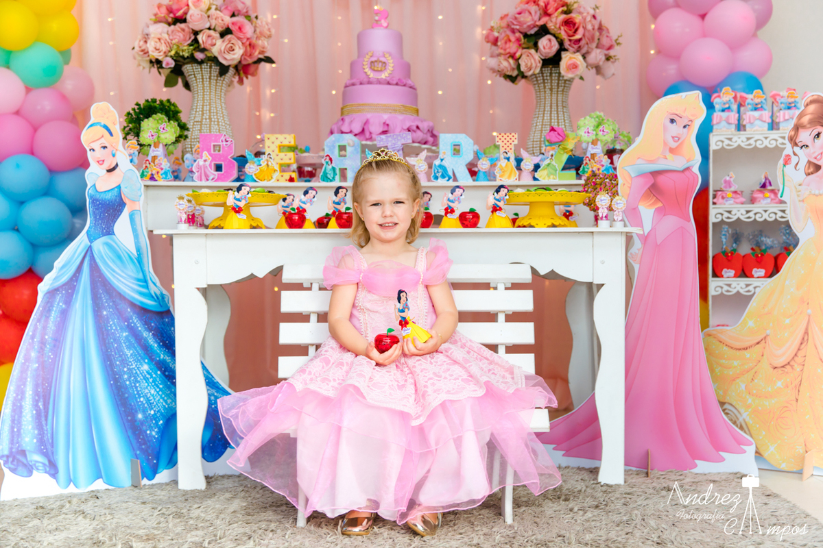 decoração princesa disney