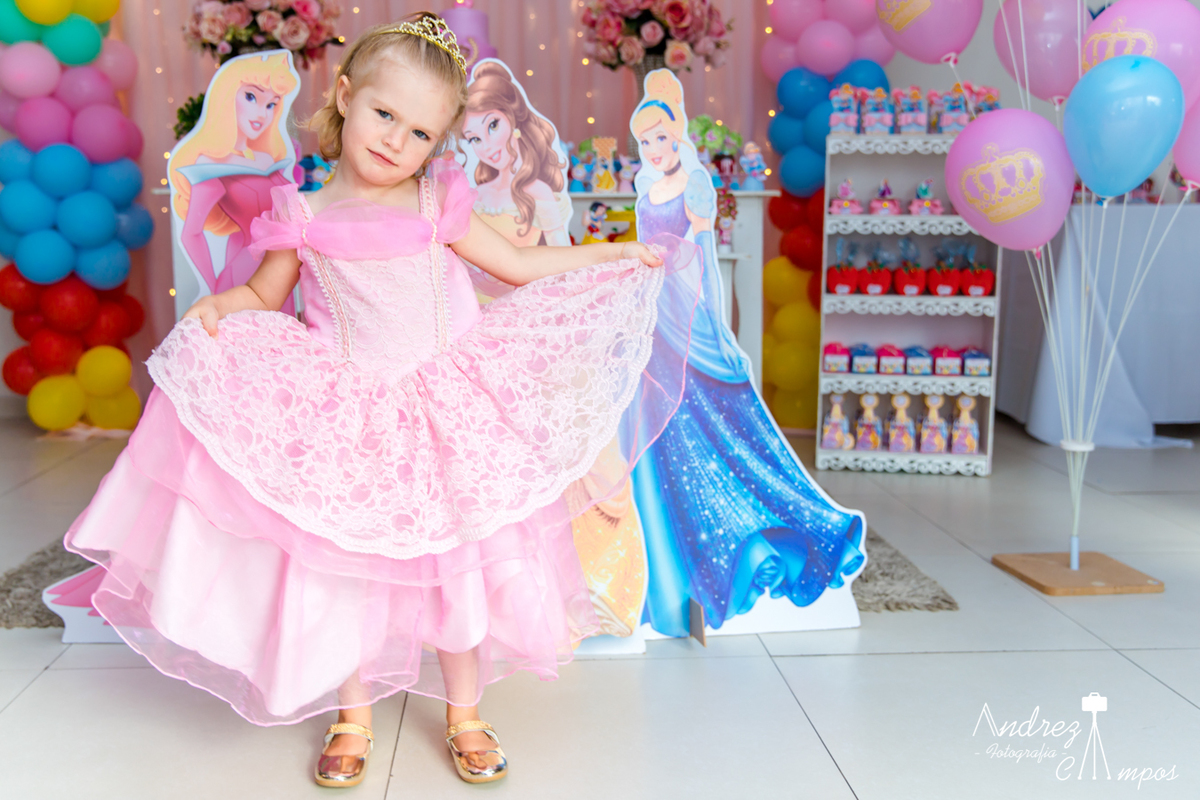 decoração festa princesa
