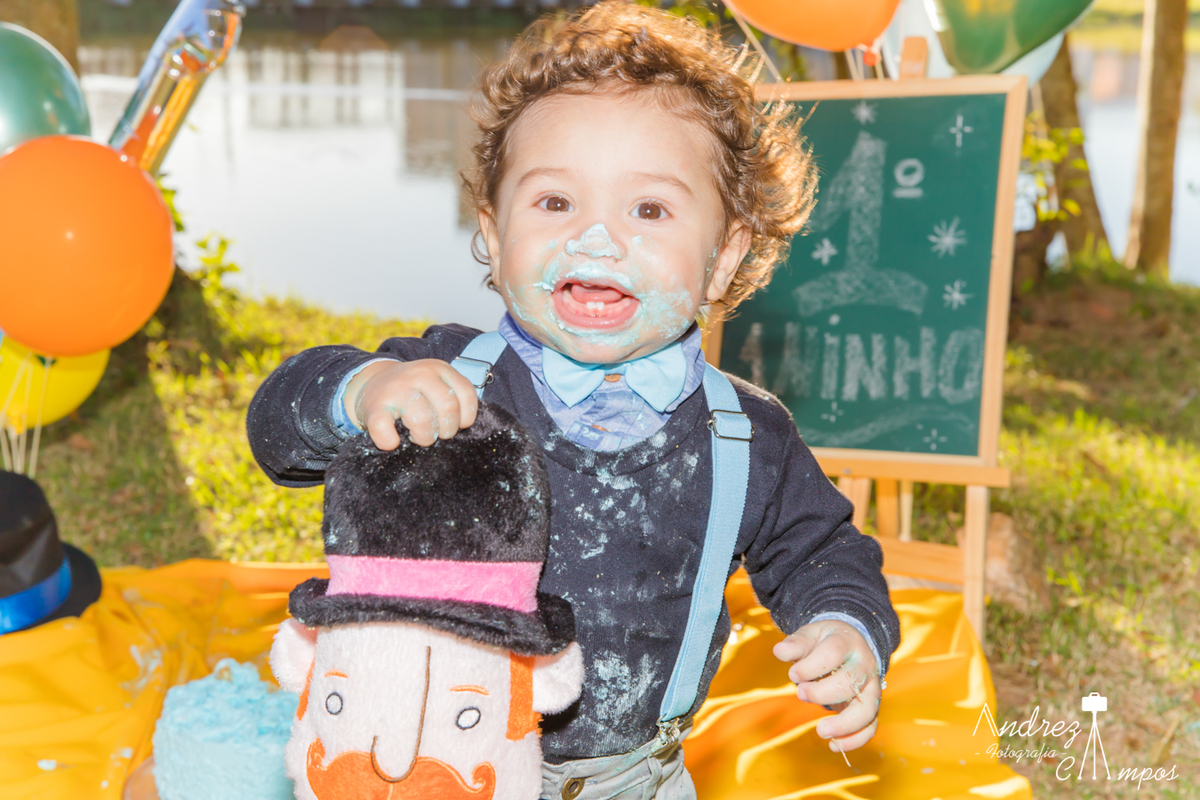 smash the cake menino