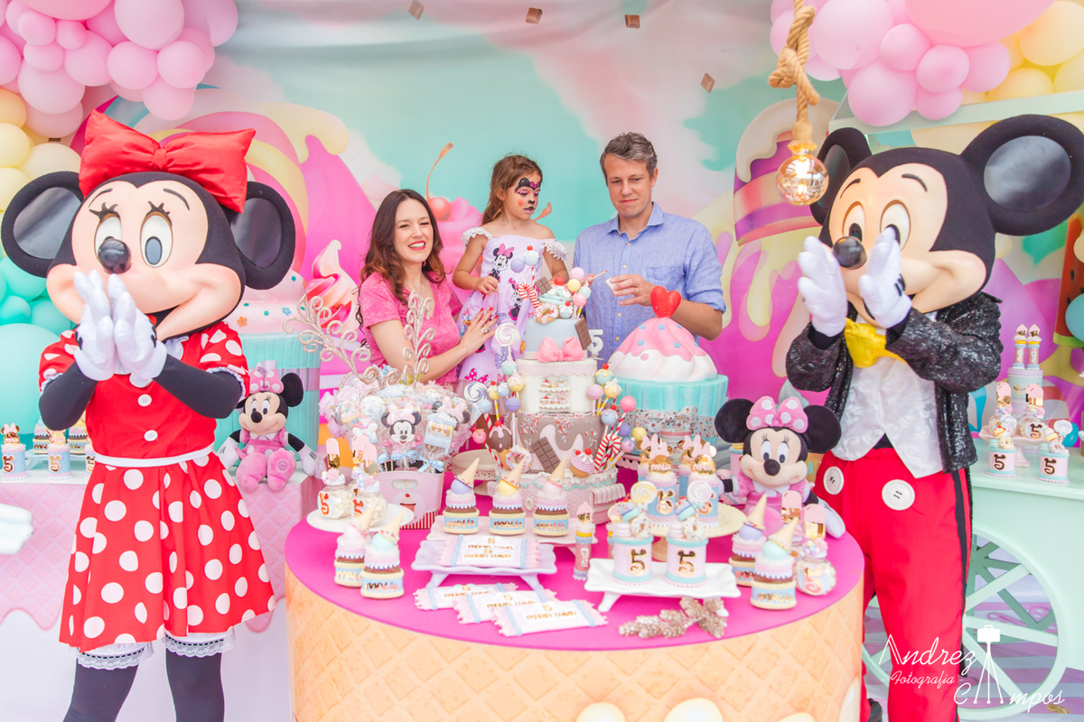 aniversario disney menina