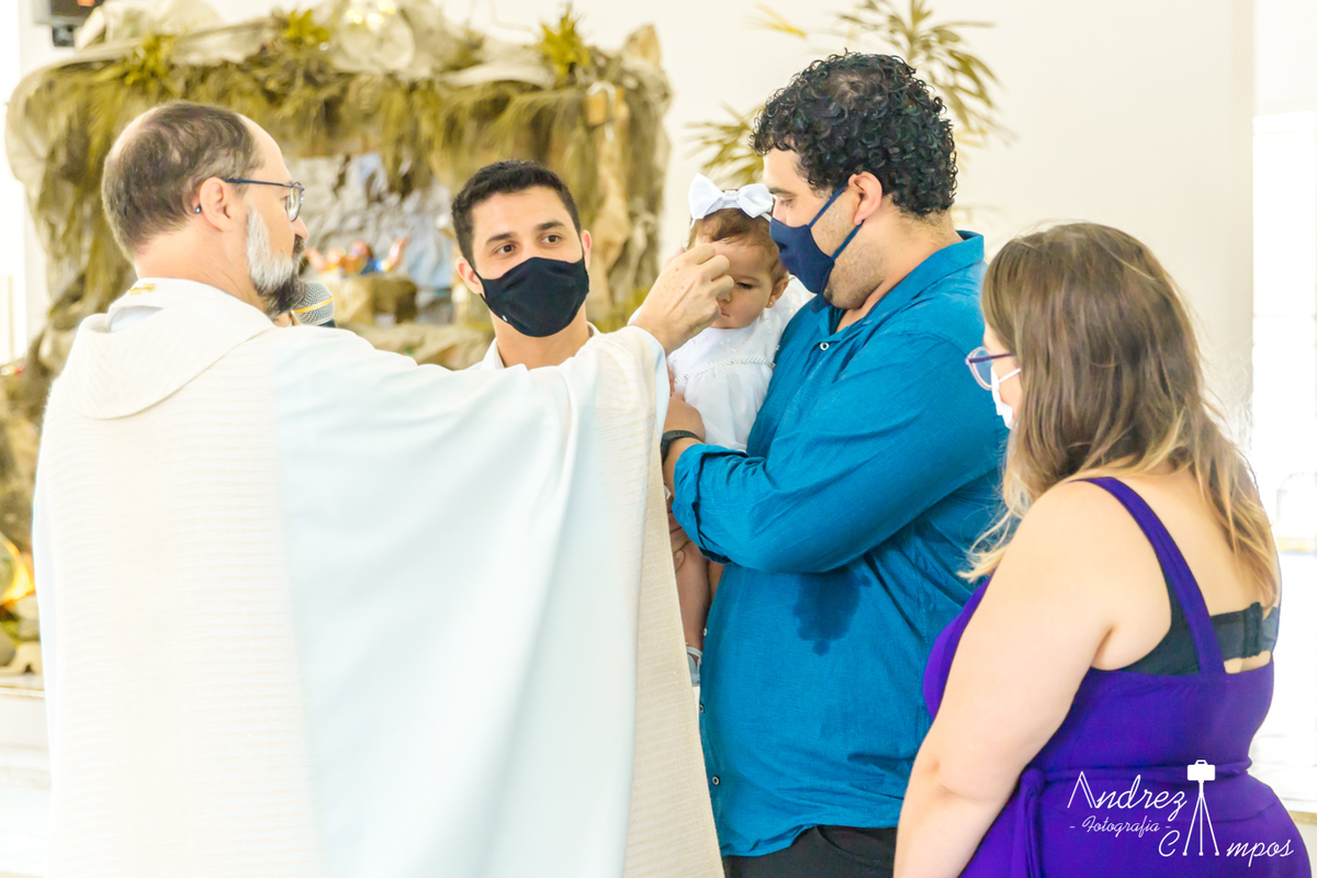 batizado menina