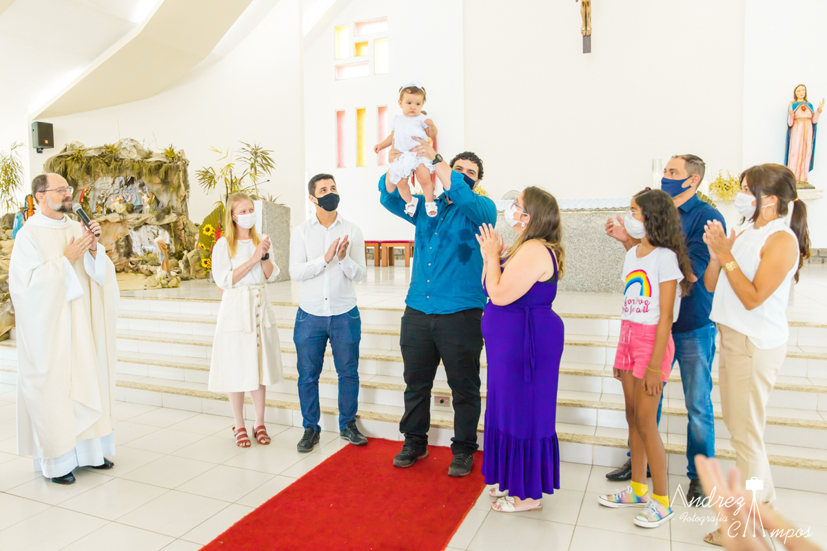 batizado menina