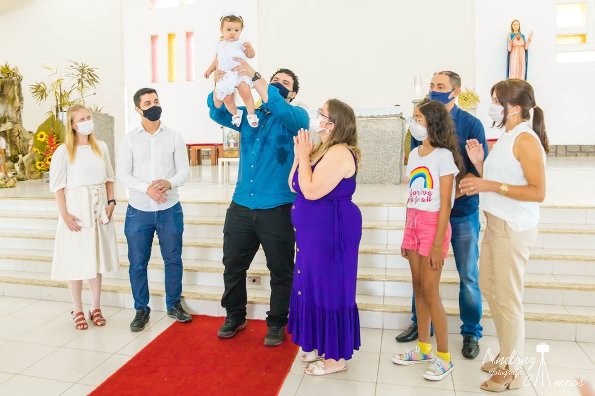 batizado menina
