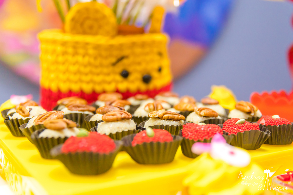 decoração aniversario ursinho