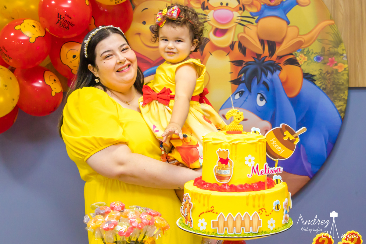 decoração aniversario ursinho menina