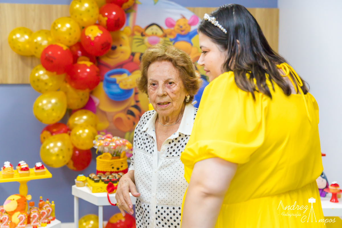 aniversario ursinho pooh menina