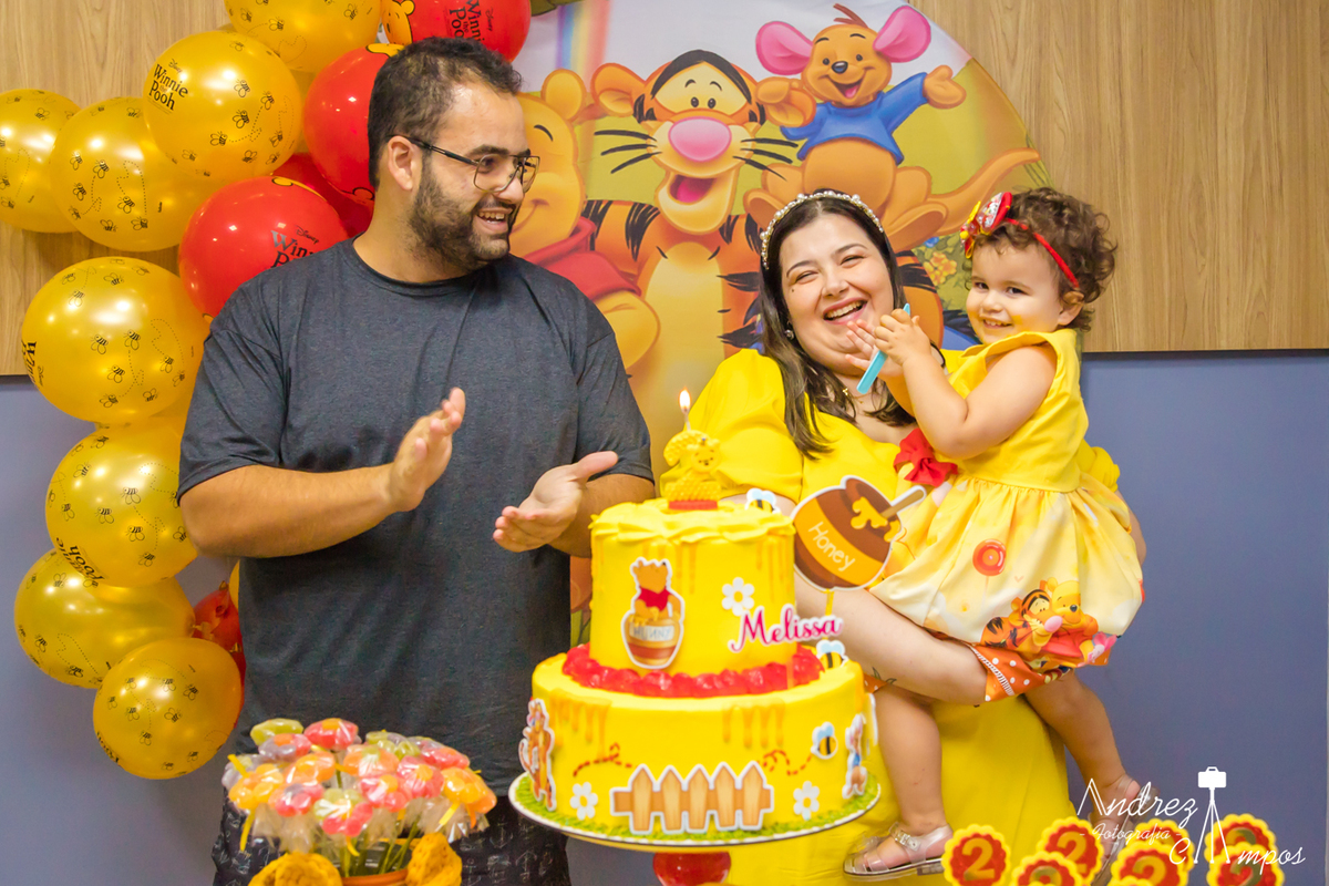 aniversario ursinho pooh menina