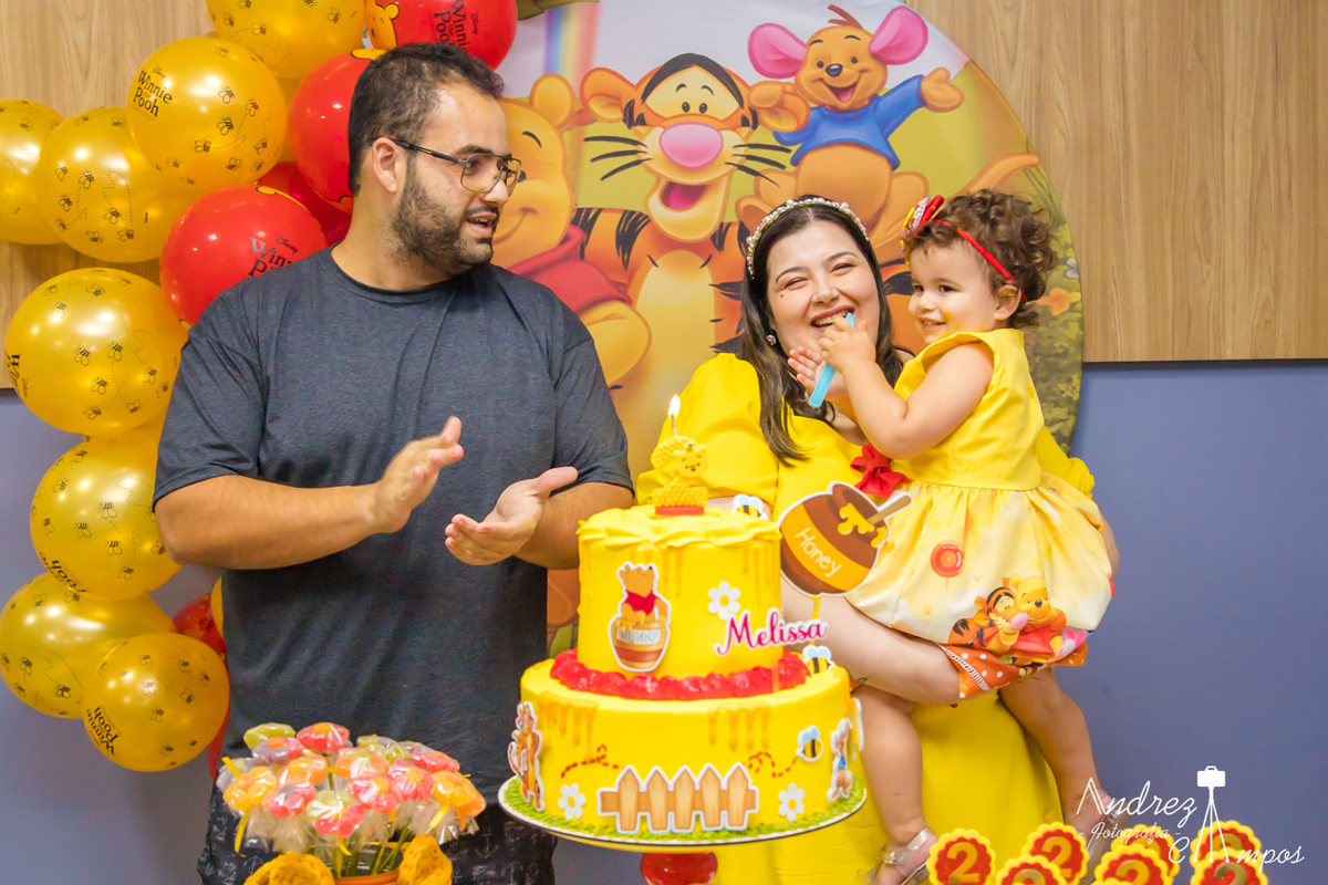 aniversario ursinho pooh menina