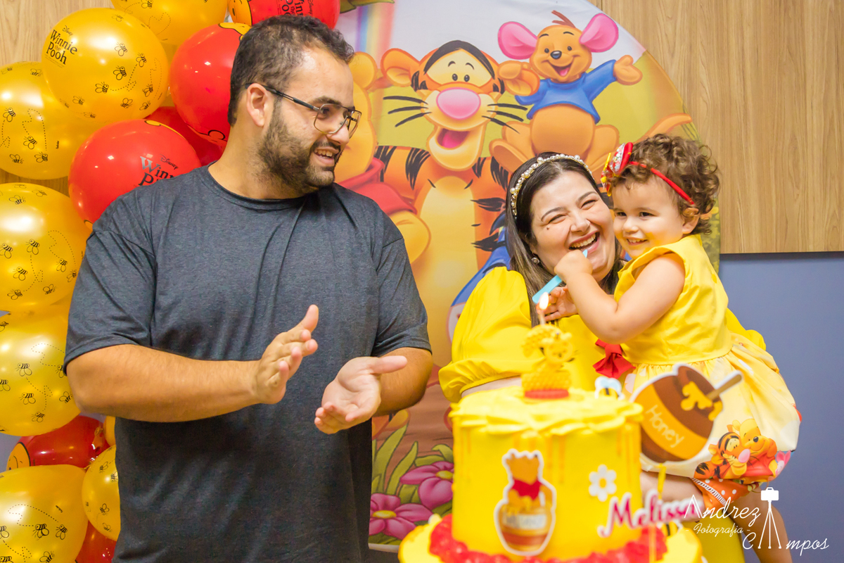 aniversario ursinho pooh menina