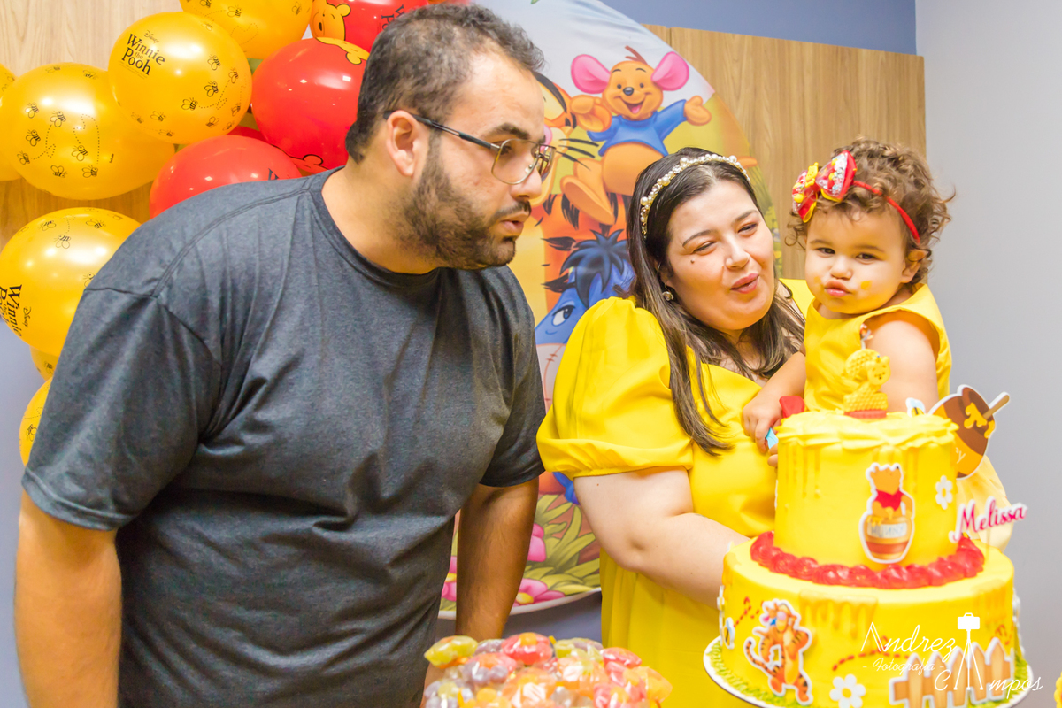 aniversario ursinho menina