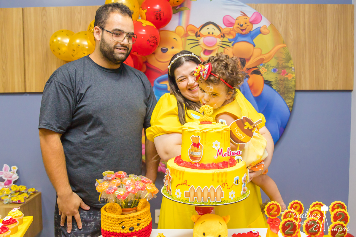 aniversario ursinho menina