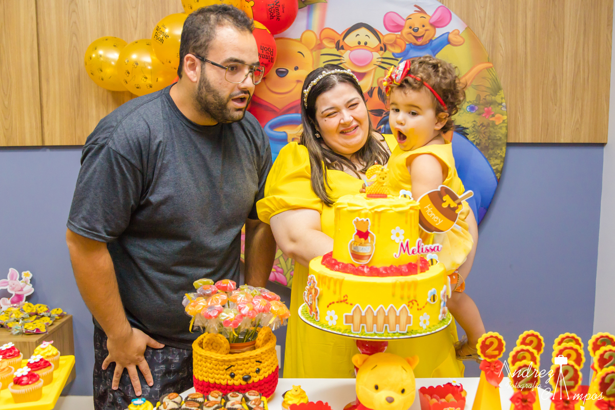aniversario ursinho menina
