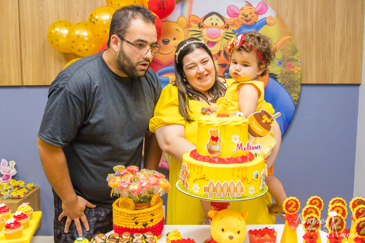 aniversario ursinho menina