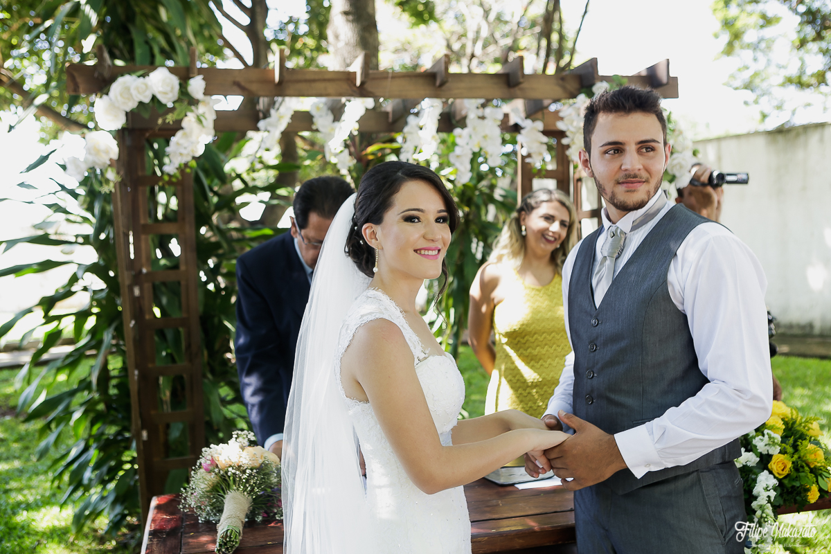 fotografo de casamento noivos cerimonia