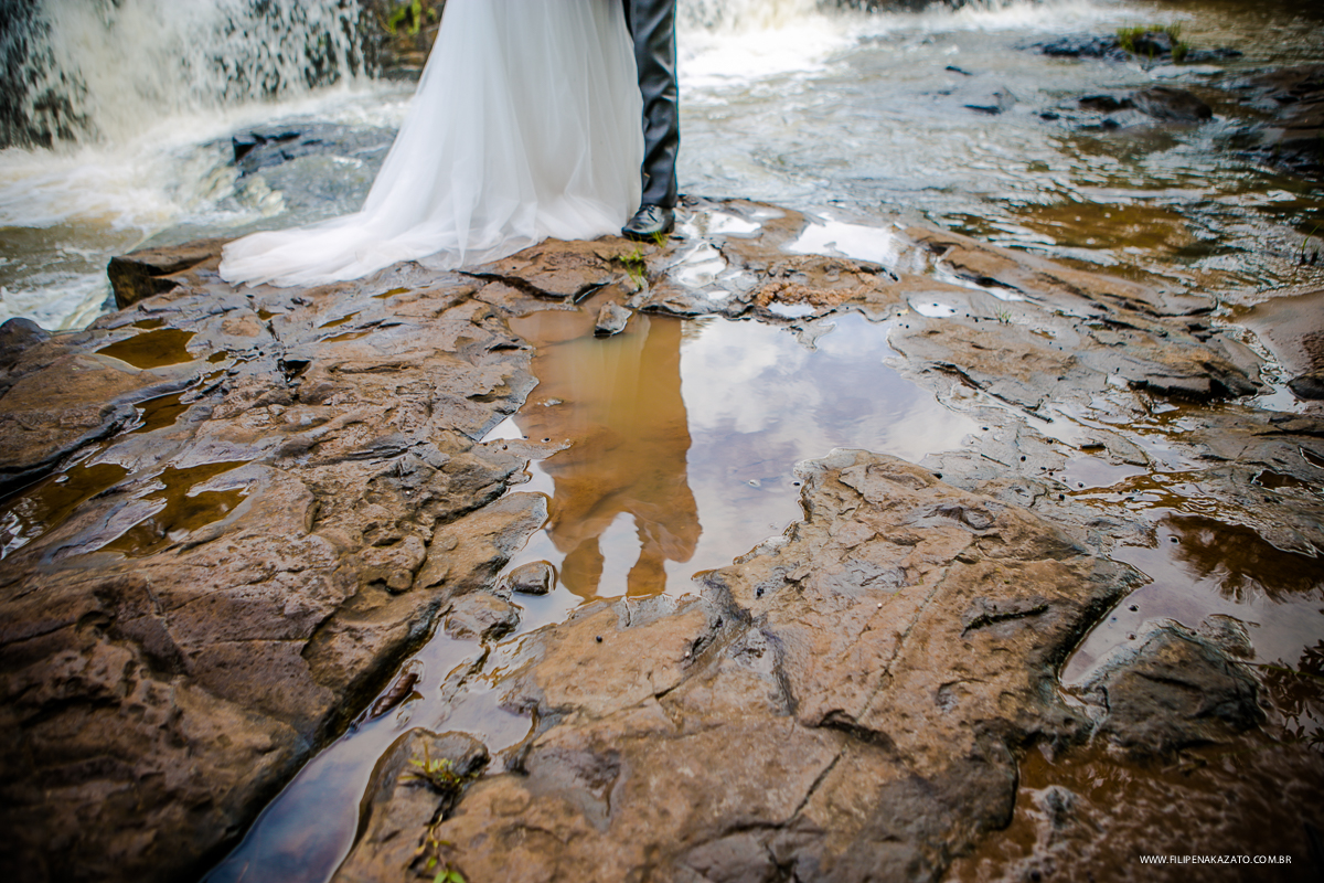 ensaio trash the dress noivos